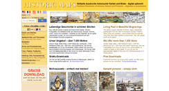 Desktop Screenshot of historic-maps.de